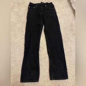 levi black jeans